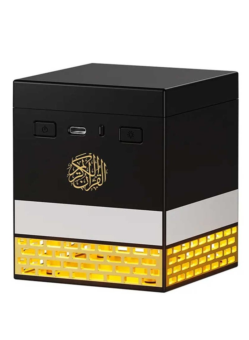 تلواح مبخرة للعلاج بالروائح العطرية مع مكبر صوت للقرآن الكريم كاملاً وإضاءة LED - Image 1